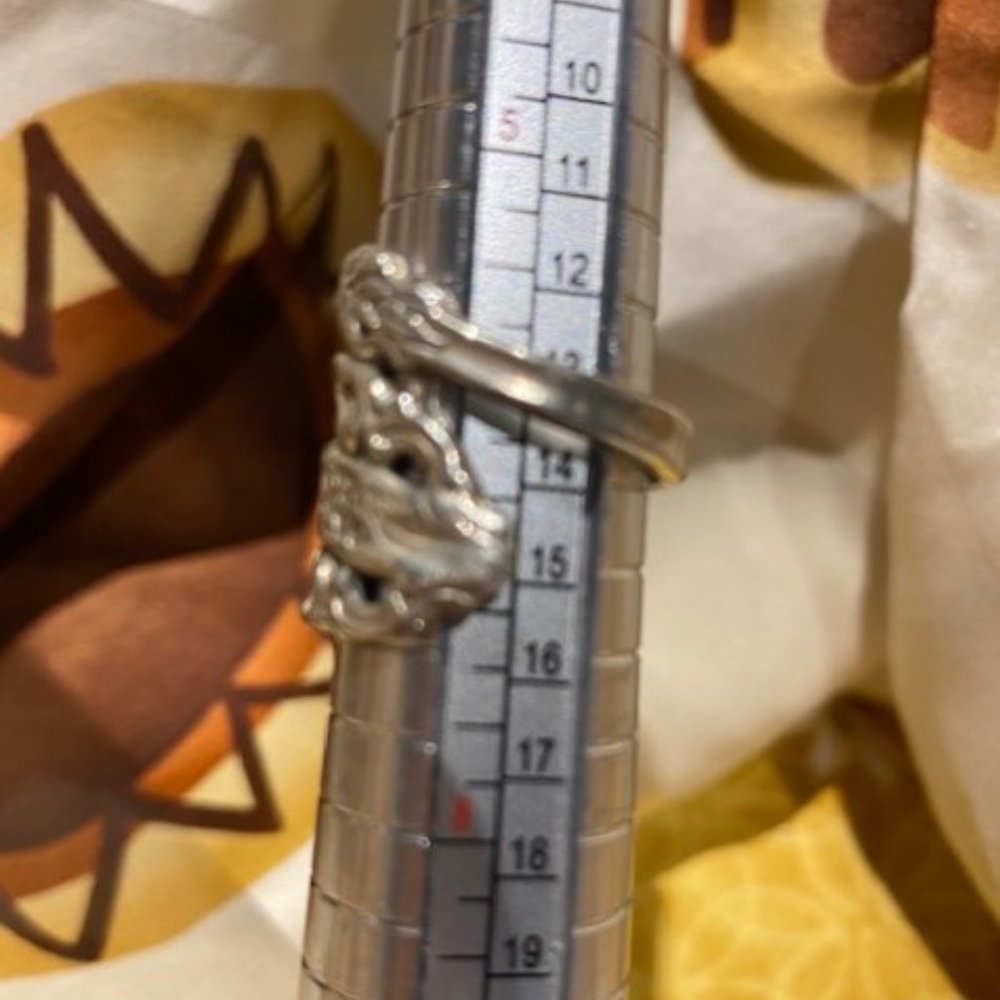 VTG CELLINA Sterling Wrap Spoon RING - Picture 11 of 11